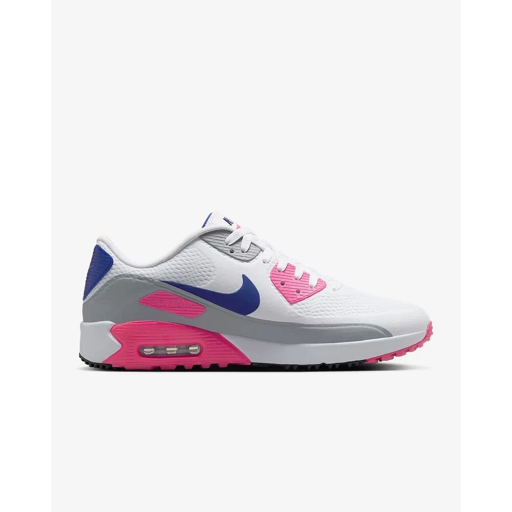 10.5M / 12W - [NEW] Men's Nike Air Max 90 Golf‎ Shoes 'White' HV9305-101